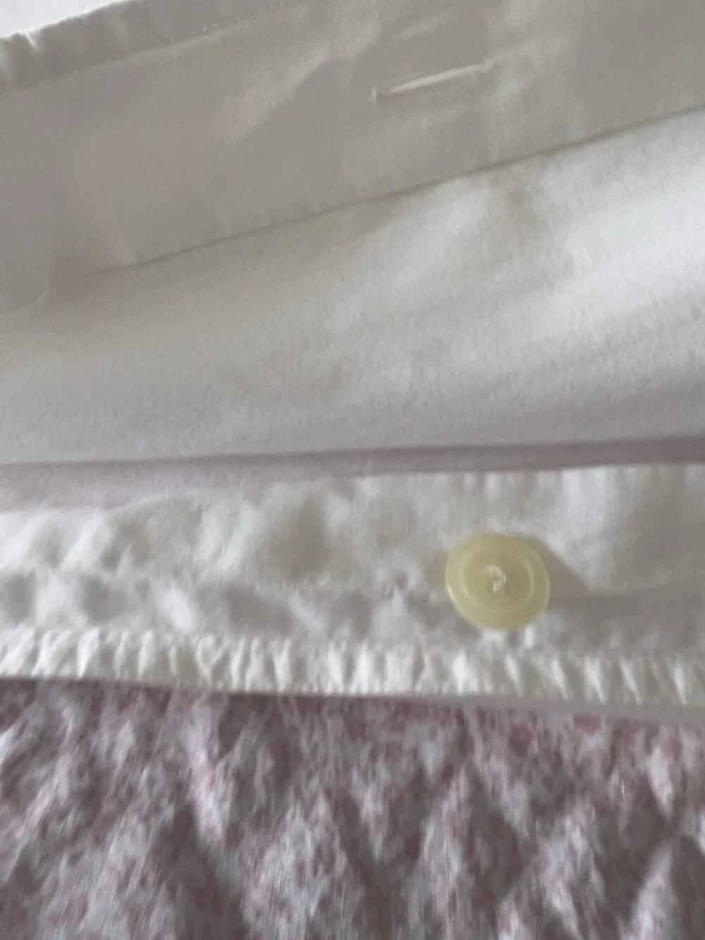 RESTORATION HARDWARE Twin White 100% Cotton Duvet Cover Baby Child Made in Italy